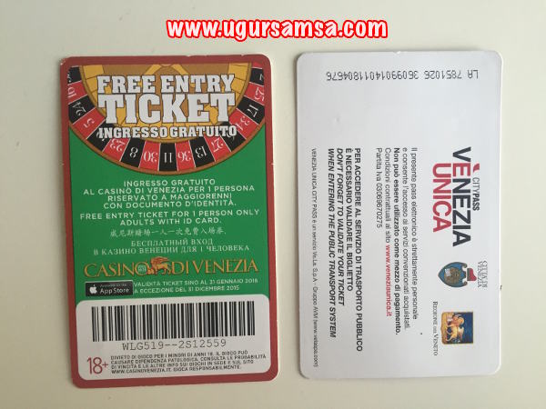 venezia unica ticket